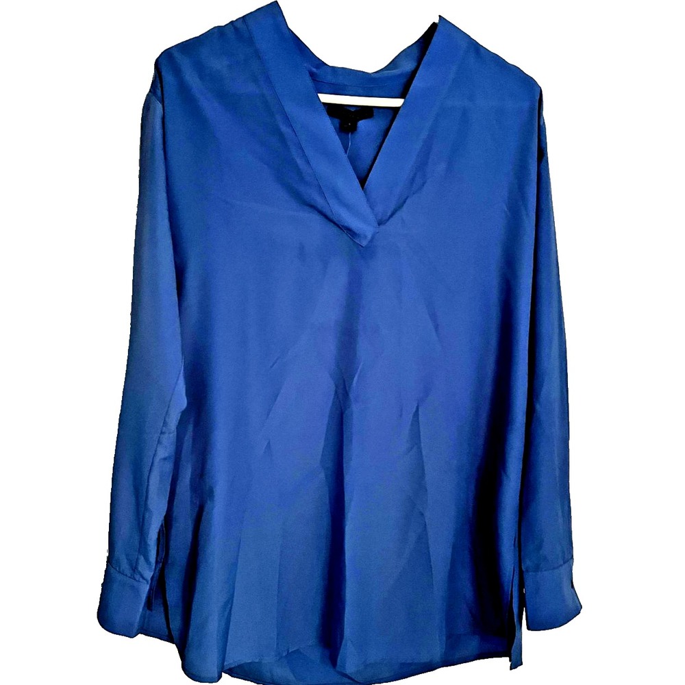 Rachel Zoe A Pea in the Pod Shirt Womens Small V-Neck Long Sleeve Maternity NWT